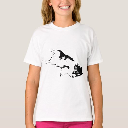 rollende stemming t-shirt (Voorkant)