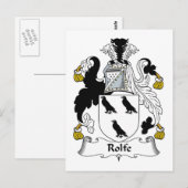 Rollenfamilie Crest Briefkaart (Voorkant / Achterkant)