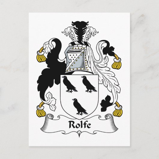 Rollenfamilie Crest Briefkaart (Voorkant)