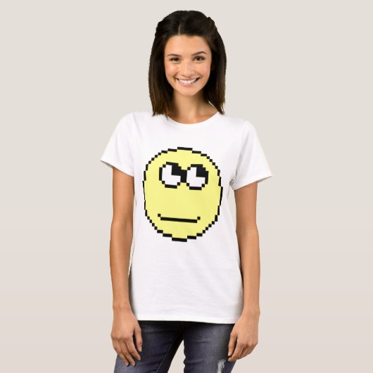 Rollenogen Emoticon T-shirt (Voorkant volledig)