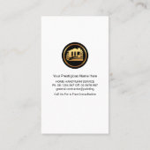 Rollenpenseel Schilderende Wandreparaties Visitekaartje (Achterkant)