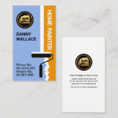 Rollenpenseel Schilderende Wandreparaties Visitekaartje (Voorkant / Achterkant)