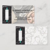 Rollenpin | Baken-ingrediënten en -instrumenten Visitekaartje (Voorkant / Achterkant)