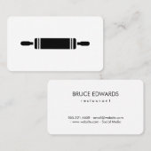 Rollenpin Visitekaartje (Voorkant / Achterkant)