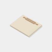 Rollenpop personaliseren post-it® notes (Schuin)