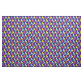 Rollenroterende Schaatsen Roze Retro Stof (Fat Quarter)