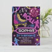 Rollenschaatsen Kaart (Staand voorkant)