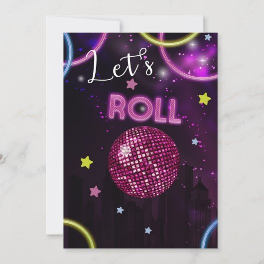 Rollenschaatsen Kaart (Achterkant)