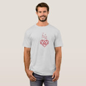 Rollenspel DND RPG Dice Dungeon Master Gift T-shirt (Voorkant volledig)