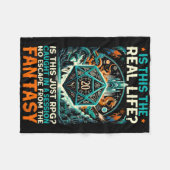 Rollenspel Game Rpg Master D20 Tafel Funny Rp Fleece Deken (Voorkant (Horizontaal))