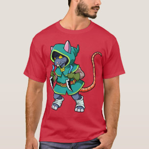 Rollenspel Karakter Dief Rogue Rat T-shirt