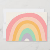 Rollenvakkering Schaats met roovy Birthday Party I Kaart (Achterkant)