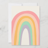 Rollenvakkering Schaats met roovy Birthday Party I Kaart (Achterkant)