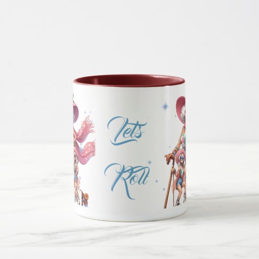 Roller Babe Granny - Mok Roze Pet (Midden)