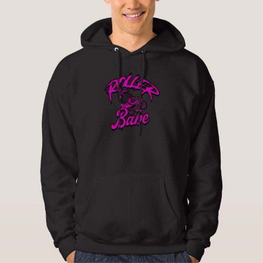 Roller Babe Skater Fun Sport 2 Hoodie (Voorkant)
