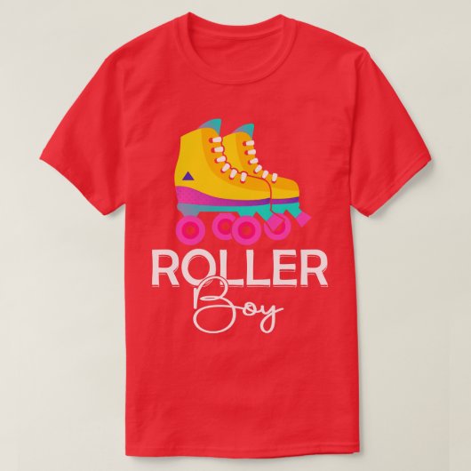 Roller Boys Roller Schaatsen Grappig cadeau T-shirt (Design voorkant)
