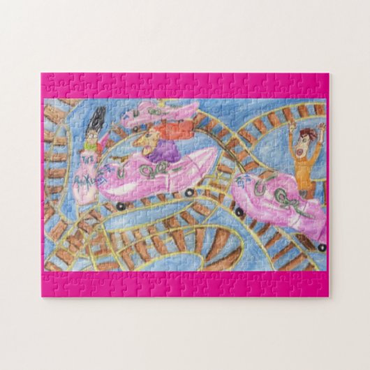 Roller Coaster 🎢  Legpuzzel (Horizontaal)