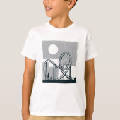 Roller coaster t-shirt (Voorkant)