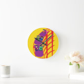 Roller Coaster Upclose Ronde Klok (Huis)