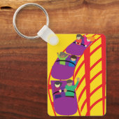 Roller Coaster Upclose Sleutelhanger (Voorkant)