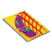 Roller Coaster van dichtbij Notitieboek (Rechterzijde)