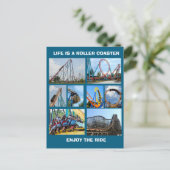 ROLLER COASTERS  BRIEFKAART (Staand voorkant)