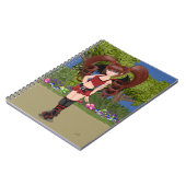 Roller Derby Anime Fairy Skating Notitieboek (Linkerzijde)