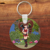 Roller Derby Anime Fairy Skating Sleutelhanger (Voorkant)