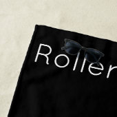 Roller Derby Beach Towel Strandlaken (In situ)