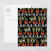 Roller Derby briefkaart (Voorkant / Achterkant)