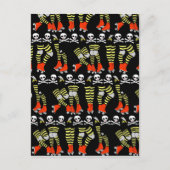 Roller Derby briefkaart (Voorkant)