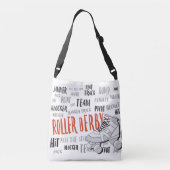 Roller Derby Carry-All Crossbody Tas (Achterkant)