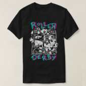 Roller Derby Chaos T-shirt (Design voorkant)