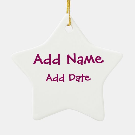 Roller Derby Girl Keramisch Ornament (Achterkant)