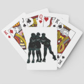 Roller Derby Girls Speelkaarten (Achterkant)