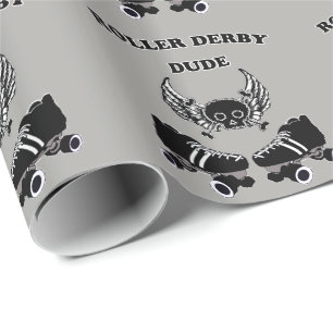 Roller Derby Guy Cadeaupapier