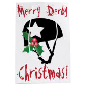 Roller Derby Kerstmis, Roller Skating Medium Cadeauzakje (Voorkant)