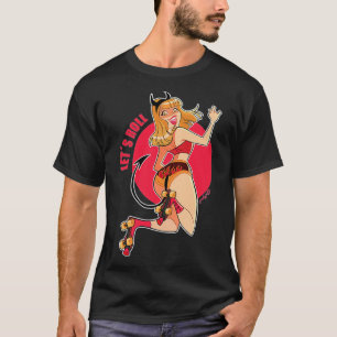 Roller Derby LETx27S ROLL T-shirt