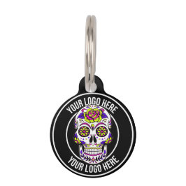 Roller Derby Logo Paars Zwart Teamnaam Uniform Huisdierpenning