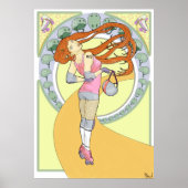Roller Derby Nouveau Poster (Voorkant)