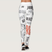 Roller Derby Pants Leggings (Achterkant)