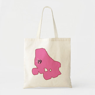 Roller Derby Pink Schaats Bag Tote Bag