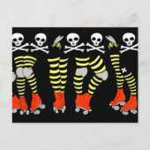 Roller Derby Postcard Briefkaart (Voorkant)