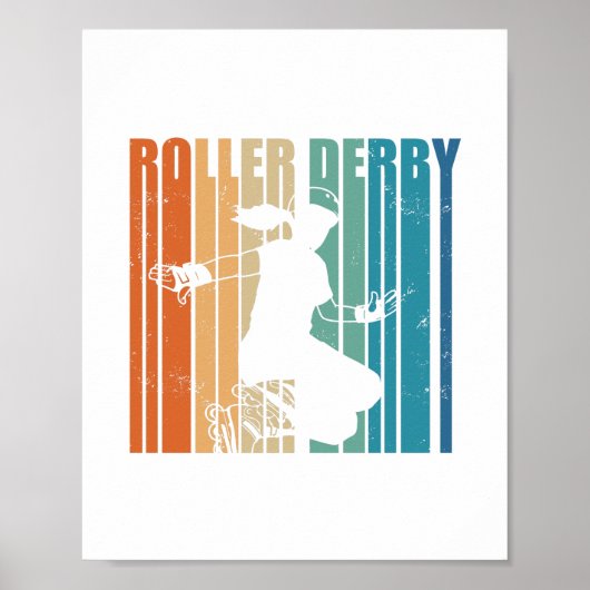 Roller Derby Poster (Voorkant)