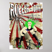 Roller Derby Poster (Voorkant)