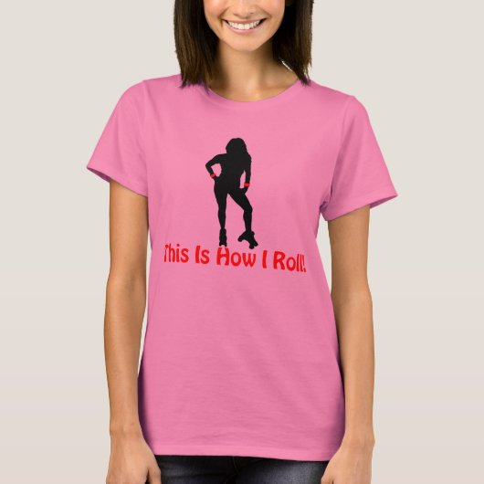 Roller Derby Roll T-shirt (Voorkant)