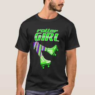 Roller Derby Roller Skating Girl T-shirt