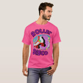 Roller Derby Rollerskaten Roller Disco T-shirt (Voorkant volledig)