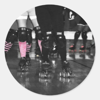 Roller Derby Ronde Sticker