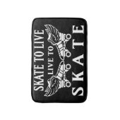 Roller Derby, Schaats om te leven in Schaats Badmat (Voorkant Verticaal)